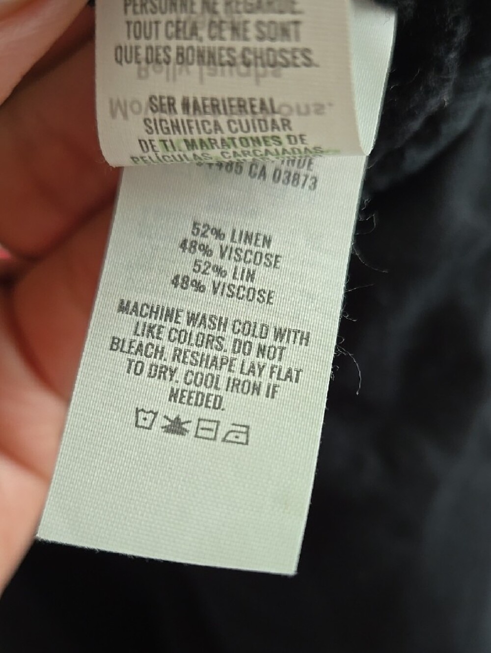 Aerie Linen BlendHigh Waisted Pant Size M - Picture 8 of 11